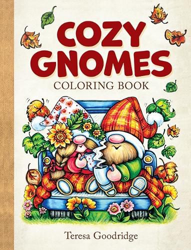 Cover image for Cozy Gnomes Coloring Book