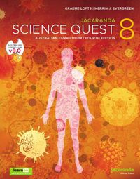 Cover image for Jacaranda Science Quest 8 Australian Curriculum, 4e learnON and Print