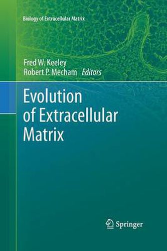 Cover image for Evolution of Extracellular Matrix