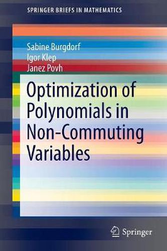 Cover image for Optimization of Polynomials in Non-Commuting Variables