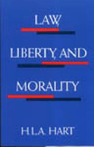 Cover image for Law, Liberty, and Morality