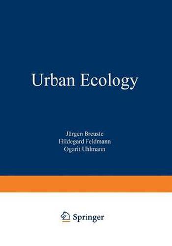 Cover image for Urban Ecology