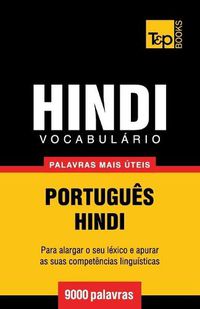 Cover image for Vocabulario Portugues-Hindi - 9000 palavras mais uteis