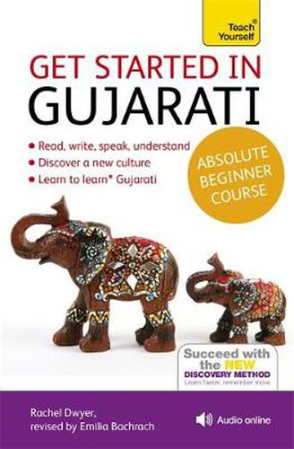 Cover image for Get Started in Gujarati Absolute Beginner Course: (Book and audio support)