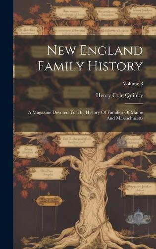 Cover image for New England Family History