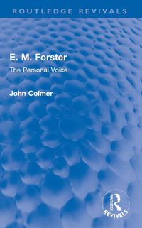 Cover image for E. M. Forster