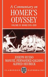 Cover image for A Commentary on Homer's  Odyssey