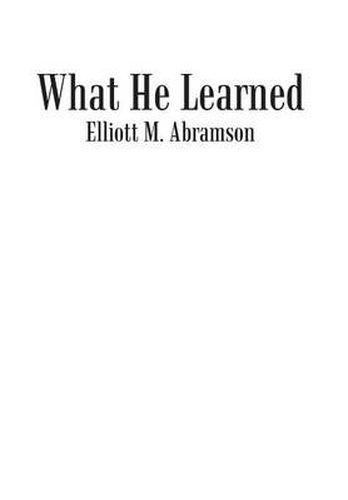 Cover image for What He Learned