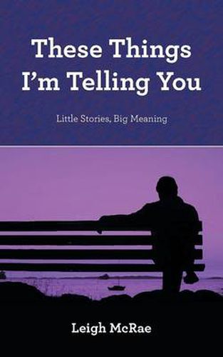 Cover image for These Things I'm Telling You: Little Stories, Big Meaning