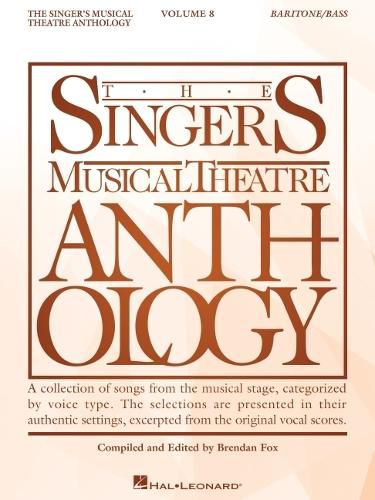 Cover image for The Singer's Musical Theatre Anthology Volume 8: Baritone Book