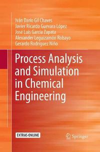 Cover image for Process Analysis and Simulation in Chemical Engineering