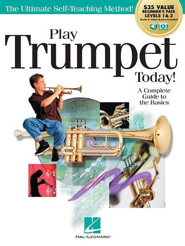 Cover image for Play Trumpet Today! Beginner's Pack: Method Books 1 & 2 Plus Online Audio & Video
