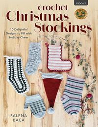 Cover image for Crochet Christmas Stockings