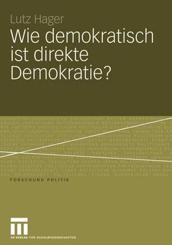 Cover image for Wie Demokratisch ist Direkte Demokratie?