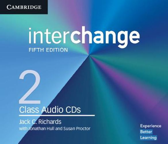 Cover image for Interchange Level 2 Class Audio CDs