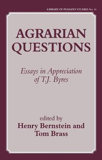 Cover image for Agrarian Questions: Essays in Appreciation of T. J. Byres