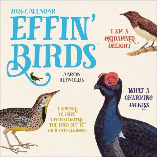 Cover image for Effin' Birds 2026 Wall Calendar