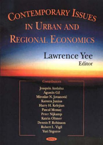 Cover image for Contemporary Issues in Urban & Regional Economics