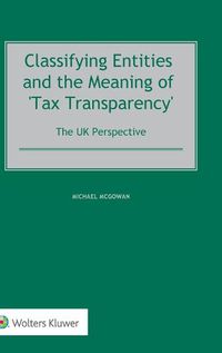 Cover image for Classifying Entities and the Meaning of 'Tax Transparency'