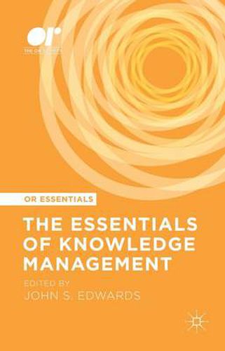 Cover image for The Essentials of Knowledge Management