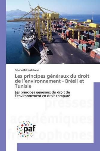 Cover image for Les Principes Generaux Du Droit de L Environnement - Bresil Et Tunisie