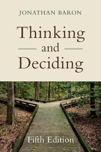 Cover image for Thinking and Deciding