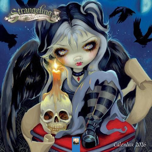 Cover image for Strangeling by Jasmine Becket-Griffith Wall Calendar 2026 (Art Calendar)