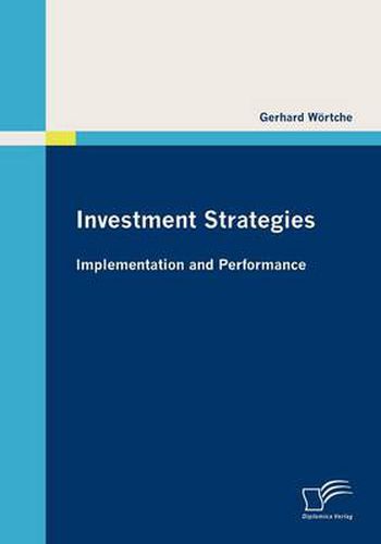 Cover image for Investment Strategies: Implementation and Performance