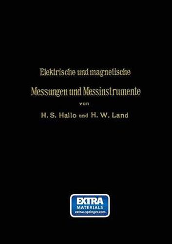 Cover image for Elektrische Und Magnetische Messungen Und Messinstrumente