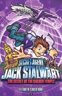 Cover image for Secret Agent Jack Stalwart: Book 5: the Secret of the Sacred Temple: Cambodia :