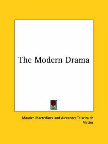 Cover image for The Modern Drama