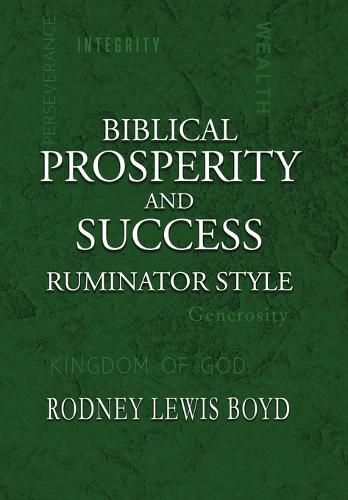 Cover image for Biblical Prosperity and Success