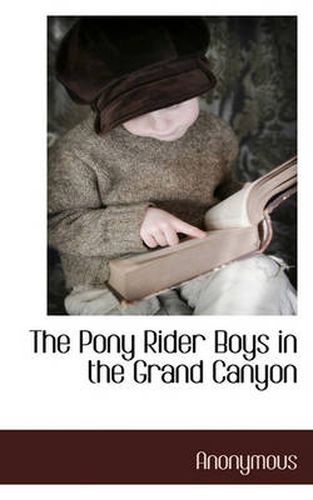 Cover image for The Pony Rider Boys in the Grand Canyon