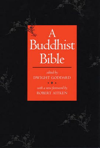 Cover image for A Buddhist Bible