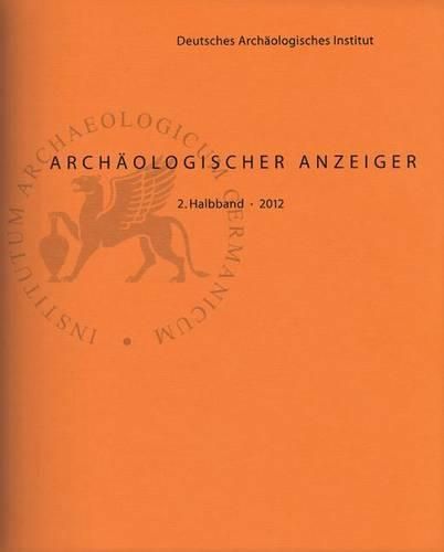 Cover image for Archaologischer Anzeiger