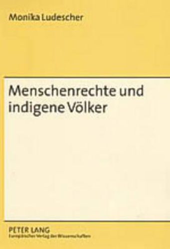Cover image for Menschenrechte Und Indigene Voelker