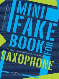 Cover image for Mini Fake Book For Saxophone