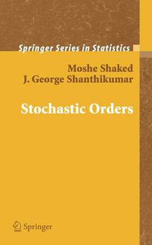 Cover image for Stochastic Orders