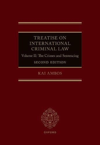 Cover image for Treatise on International Criminal Law