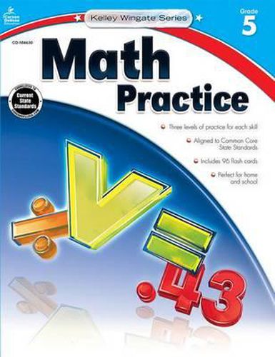 Cover image for Math Practice, Grade 5