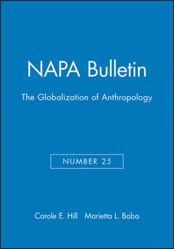 Cover image for The Globalization of Anthropology