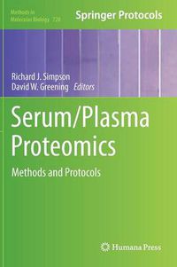 Cover image for Serum/Plasma Proteomics: Methods and Protocols