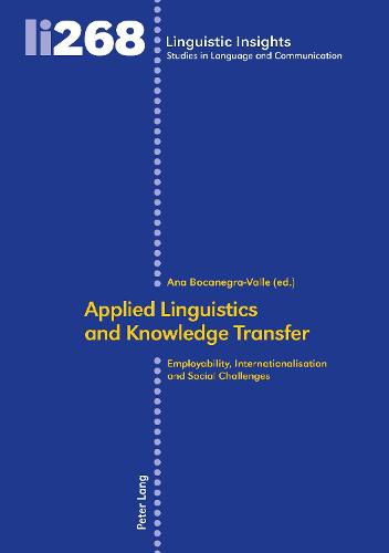 Cover image for Applied Linguistics and Knowledge Transfer: Employability, Internationalisation and Social Challenges