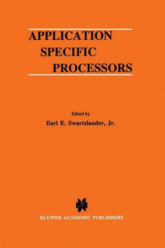 Cover image for Application Specific Processors