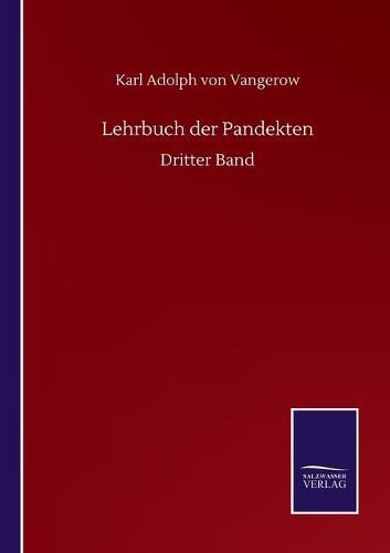 Cover image for Lehrbuch der Pandekten: Dritter Band