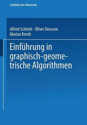 Cover image for Einfuhrung in graphisch-geometrische Algorithmen