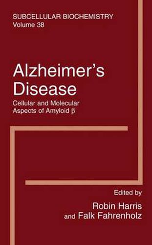 Cover image for Alzheimer's Disease: Cellular and Molecular Aspects of Amyloid beta