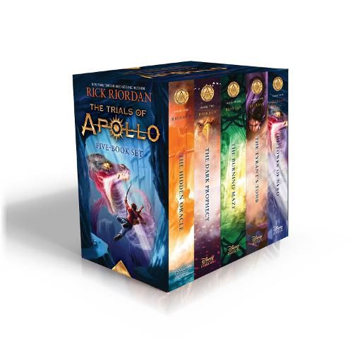 Cover image for Trials of Apollo, the 5-Book Hardcover Boxed Set