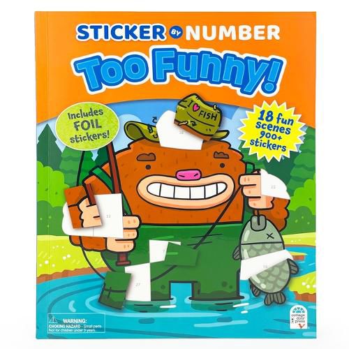 Cover image for Sticker by Number Too Funny!