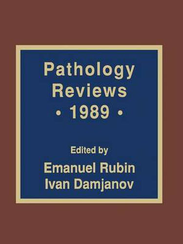 Cover image for Pathology Reviews * 1989